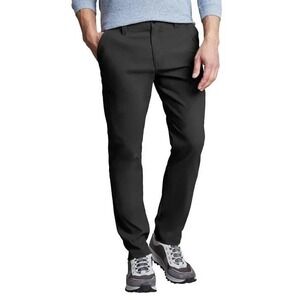 NEW Copper & Oak Men's 42x32 Black Tech Utility Straight Fit Pants Cargo Zip
